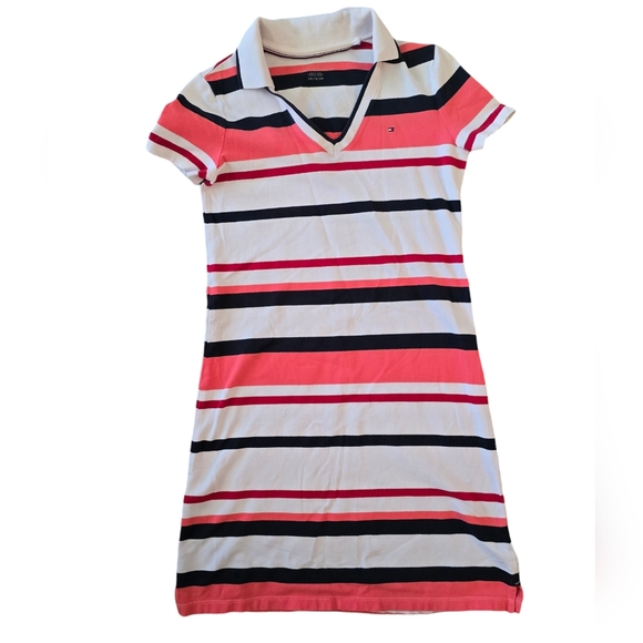 Tommy hilfiger stripes polo mini dress - Picture 1 of 9